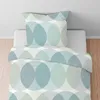 Biberna Bettwäsche blau 1x 135x200 cm + 1x 80x80 cm Produktbild-Vorschau 10