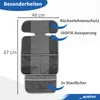 Kindersitzunterlage, Sitzschoner für Auto in schwarz von Produktbild-Vorschau 3
