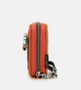 A side view of a small, rectangular bag with a zipper closure. Anteprima dell’immagine prodotto