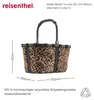 Reisenthel carrybag xs mini, Braun, Schwarz, Polyester, Produktbild-Vorschau 5