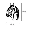 Wallity, Horse Head, Wanddeko, Schwarz, Metall, 40 x 55 cm Produktbild-Vorschau 5