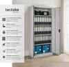 Armoire de classement Blain avec 5 étagères 40x80x180cm - Voir les images du produit 2