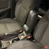 Close-up view of a car's interior, focusing on the center console and armrest. Anteprima dell’immagine prodotto