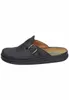 Helix Herren Pantoletten, Clogs Schuhe schwarz Produktbild-Vorschau 2