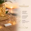 10er Set LED Drahtlichterkette Warmweiß – 20 LEDs Batterie Produktbild-Vorschau 3