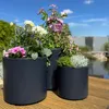 Prosperplast HEOS vaso da fiori antracite 29,8 cm Anteprima dell’immagine prodotto 8