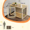 PawHut Cage pour chien Meuble, box pour chien avec porte et Voir les images du produit 3
