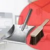 1 Set Kehrgarnitur Metallset Kehrschaufel mit Metallgriff Produktbild-Vorschau 3