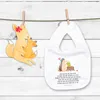 Mr. & Mrs. Panda Babylätzchen Igel Federschmuck - Weiß - Produktbild-Vorschau 3