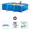 Piscina fuori terra rettangolare - 260x160x65 cm - 4 pezzi Anteprima dell’immagine prodotto 1