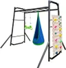 Klettergerüst Kombipark Trapezschaukel & Klettergarten Set Produktbild-Vorschau 1
