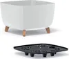 Prosperplast Gracia Square Blumentopf mit abnehmbaren Produktbild-Vorschau 13