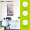 ARTland Poster Schattierungen I Größe: 30x60 cm Produktbild-Vorschau 3