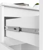 Kommode AKORD K80 Weiß 80 cm 2 Türen Schublade 4 Ebenen B80 Produktbild-Vorschau 5