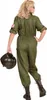Luftwaffen Kampfjet Pilotin Frauenkostüm für Fasching & Produktbild-Vorschau 2