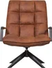 jouke drehsessel mit armlehne kunstleder cognac Produktbild-Vorschau 4