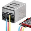 deleyCON 3x 50cm SATA III Kabel S-ATA 3 Datenkabel 6 GBit/s Produktbild-Vorschau 5
