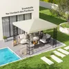 3 x 3 m Pavillon Plane Ersatz, Garten Pavillon Plane mit Produktbild-Vorschau 2