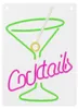 Forever Light Neon PLEXI LED COCKTAILS multicolore enseigne Voir les images du produit 1
