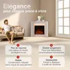 Cheminée électrique KAMINIO MATTI - Cheminée d'angle Voir les images du produit 2