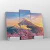 Bild auf Leinwand - Leinwandbild - 3 Teile - Fuji Blume Produktbild-Vorschau 4