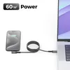 deleyCON 1,5m USB C Kabel Winkel 90 Grad (60W Produktbild-Vorschau 5