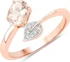 Rafaela Donata Ring Sterling Silber Morganit 70110239 60 Produktbild-Vorschau 1