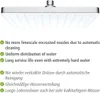 A shower head with text describing its features. Náhľad obrázku produktu