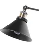 BELIANI Zestaw 2 lamp ściennych czarny metalowy klosz Podgląd zdjęcia produktu 6