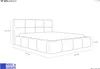 Polsterbett 180x200 mit Bettkasten & Lattenrost – Schwarzes Produktbild-Vorschau 3