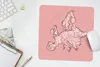 MuchoWow® Mauspad Mousepad Karte - Europa - Rosa - Briefe Produktbild-Vorschau 5