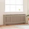 vidaXL MDF Heizkörperverkleidung 205 cm Produktbild-Vorschau 1