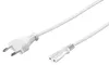 Goobay Kaltgeräte Netzkabel Eurostecker auf C7 Stecker 1.5m Produktbild-Vorschau 2
