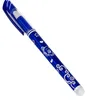 12x radierbarer Kugelschreiber löschbar Gelstift 05 mm blau Produktbild-Vorschau 5