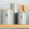 TYPHOON LIVING  Vorratsbehälter Zucker, pastellgrau, 1 Produktbild-Vorschau 4