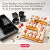 Set de gâteaux aux chiffres et aux lettres Zenker, 9 pièces Voir les images du produit 5