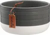 A close-up studio shot of a ceramic planter pot. Podgląd zdjęcia produktu