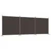 A three-panel room divider standing on a white background. Náhľad obrázku produktu