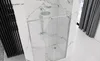 Duschtür REA Rapid Swing 120 Chrome 0,6X120X195Cm Produktbild-Vorschau 3