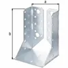 Balkenschuhe innen 80 x 120 x 2,0 mm verzinkt, Typ B Produktbild-Vorschau 2