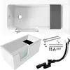 Badewanne Rechteck Set 5in1 140x70 Links, Seniorenbadewanne Produktbild-Vorschau 1
