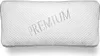 A white pillow with the word "PREMIUM" embroidered on it. Anteprima dell’immagine prodotto