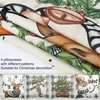 Set di 4 cuscini natalizi con renne 45x45cm bianco grigio Anteprima dell’immagine prodotto 8
