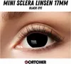 6 Monats‑Kontaktlinsen Mini Sclera Black Eye für intensive Produktbild-Vorschau 1