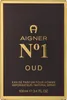 Aigner No. 1 Oud parfémovaná voda unisex 100 ml Náhled obrázku produktu 9