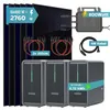 SUNNIVA® 2760W Balkonkraftwerk mit 6,72 kWh Speicher Produktbild-Vorschau 1