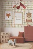 ESTAhome tapety kostkovaný vzor zelená a oranžová 50 x 900 Náhled obrázku produktu 4