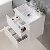 50 cm Badmöbel-Set Unterschrank mit Keramik waschtisch 2 Produktbild-Vorschau 2