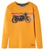 vidaXL Kinder-Langarmshirt Ocker 92 Produktbild-Vorschau 7