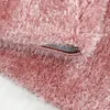 Hochflor Teppich BRILLIANT Rosa 120 cm Rund Produktbild-Vorschau 6